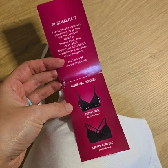 Vanity Fair Beyond Comfort White Bra - Picture 3 of 4